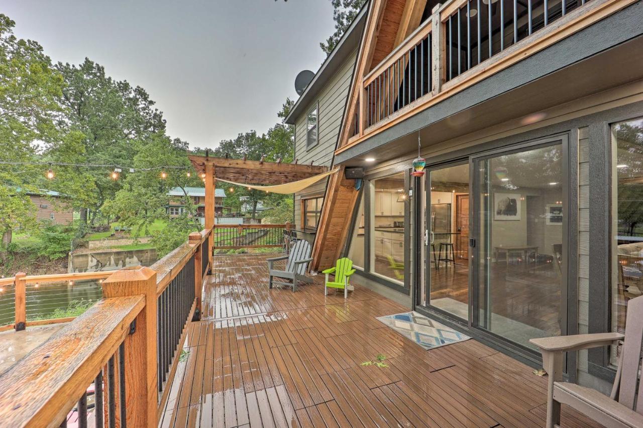 Villa Family-Friendly Eucha Cabin Lakefront Views! Exterior foto