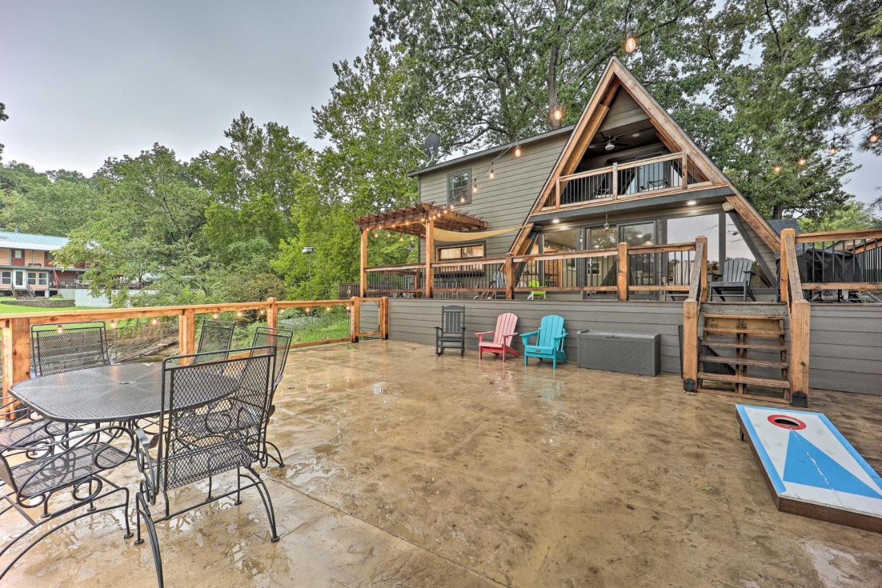 Villa Family-Friendly Eucha Cabin Lakefront Views! Exterior foto