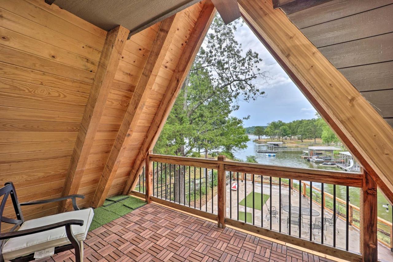 Villa Family-Friendly Eucha Cabin Lakefront Views! Exterior foto