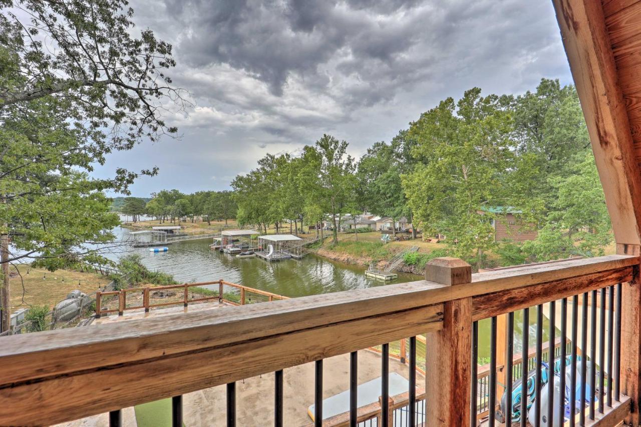 Villa Family-Friendly Eucha Cabin Lakefront Views! Exterior foto